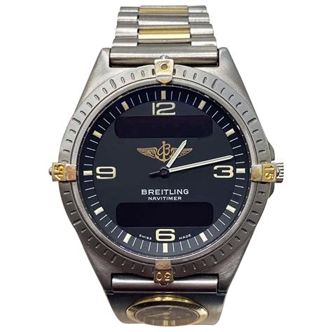 breitling titanium gold link|breitling titanium aerospace watches for.